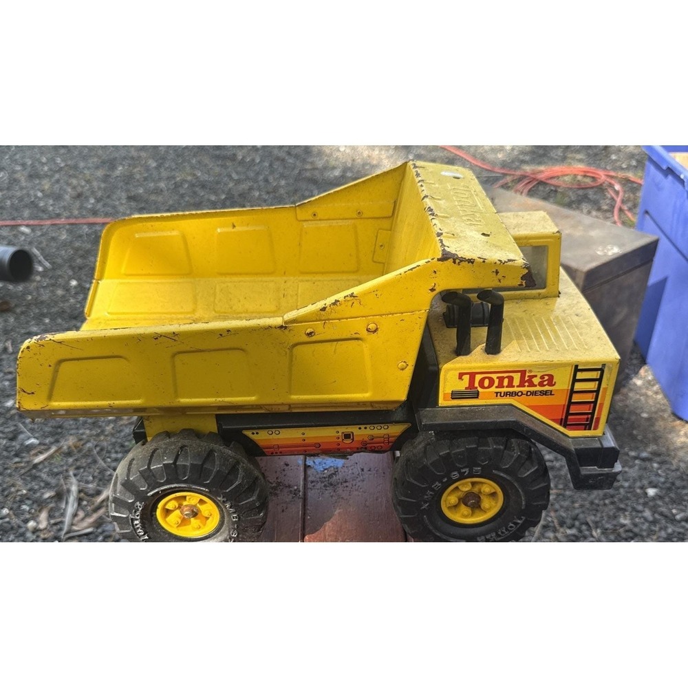 Vintage 1982 Mighty Tonka Turbo Diesel Dump‎ Truck